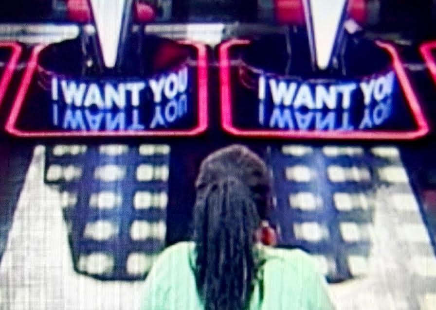 Screenshot from the Israeli edition of the talent reality TV show 